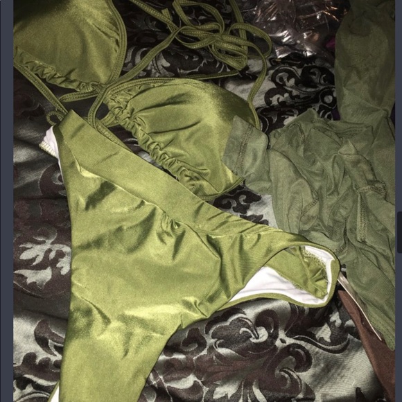 3PC HIGH WAISTED SWIMSUIT - Picture 5 of 7